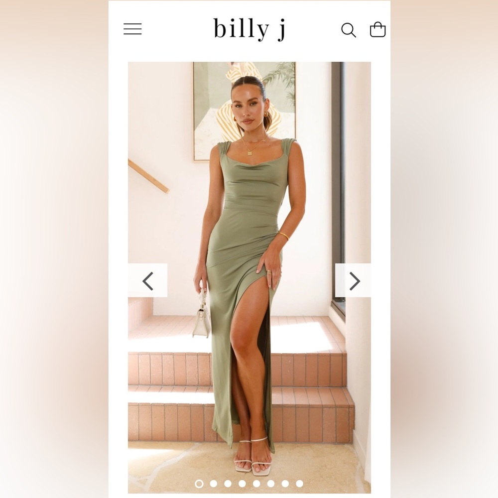 Billy J Olive Maxi Dress